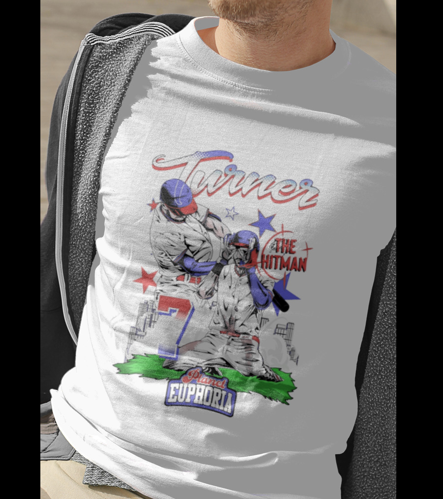 Turner The Hitman Number 7 Phillies Euphoria T-Shirt