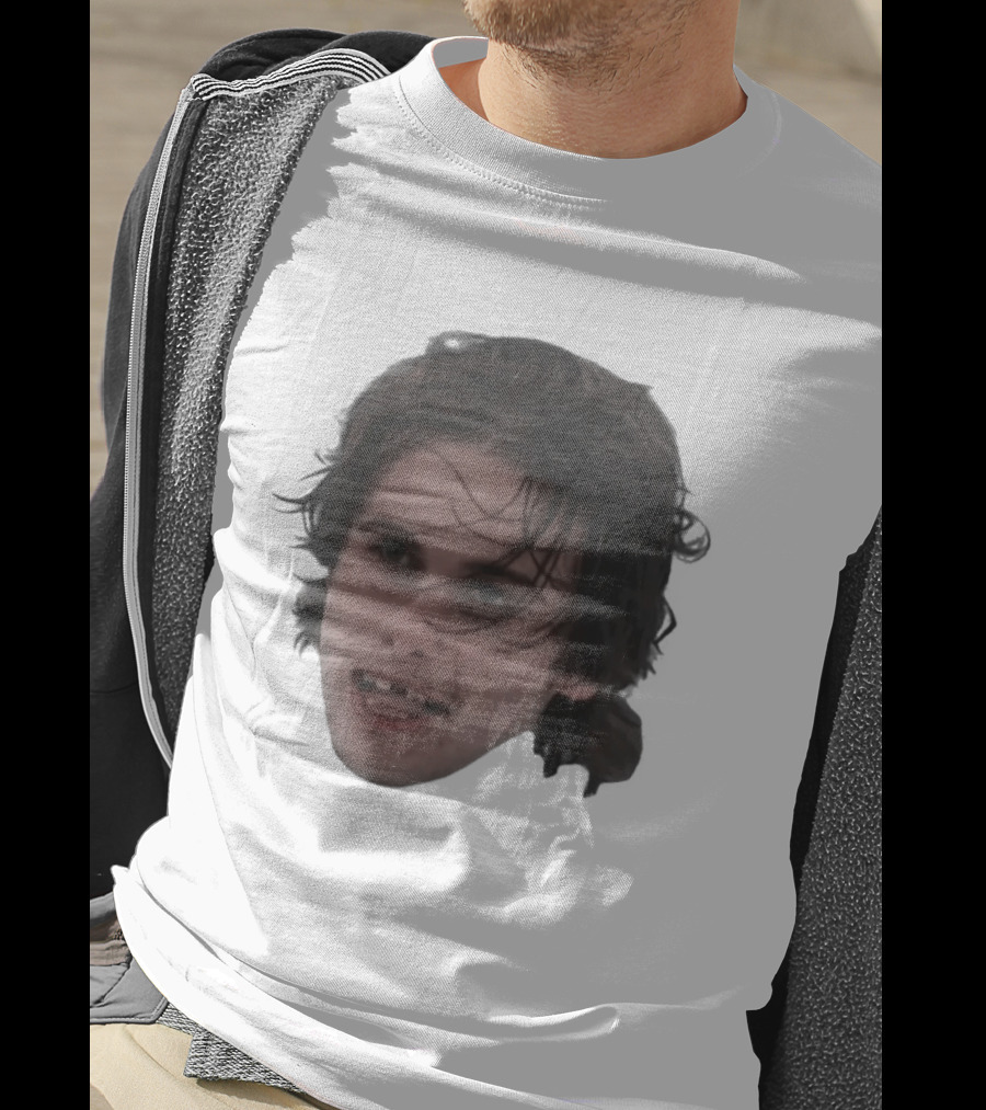 Team USA Jack Hughes Missing Teeth Throwback Face T-Shirt
