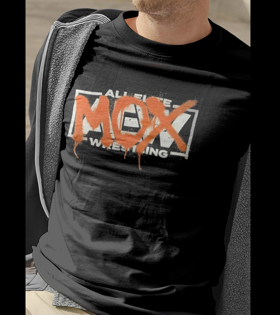 AEW Jon Moxley Mox Graffiti Style Wrestling T-Shirt