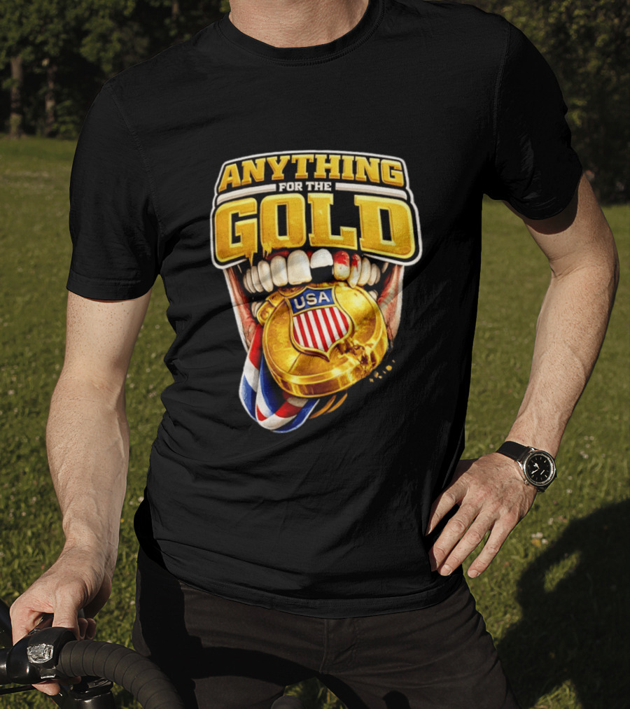 Anything For The Gold USA Medal T-Shirt