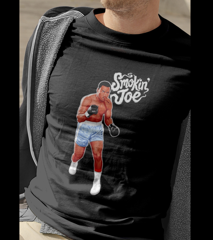 Joe Frazier Smokin' Joe Boxing Legend Historic Fighter T-Shirt
