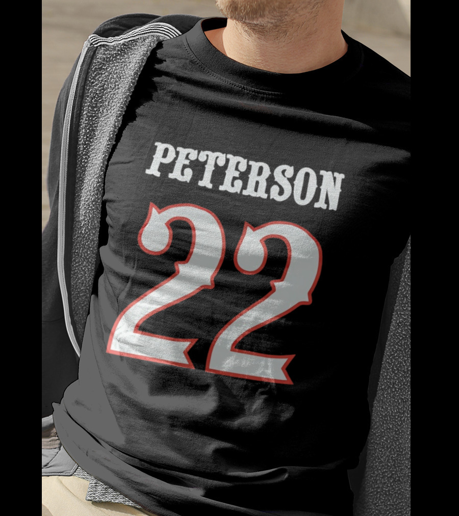 Darryn Peterson 22 Kansas Jayhawks Basketball T-Shirt
