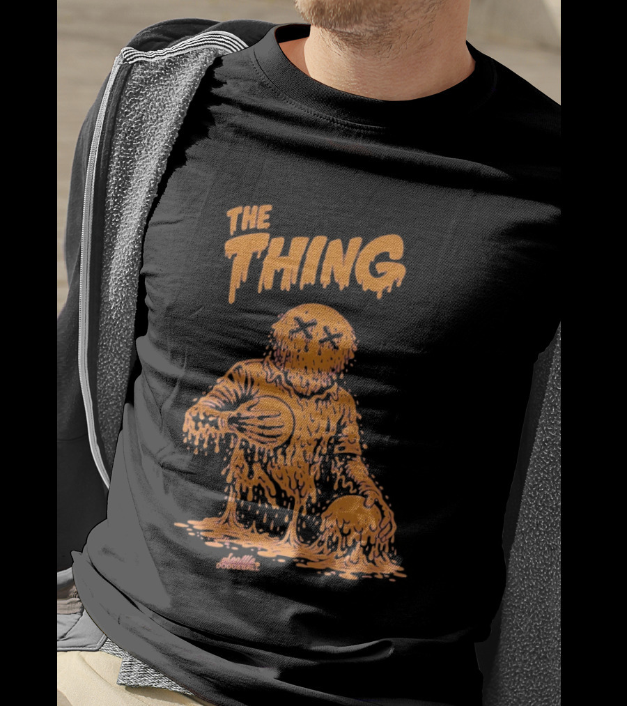 The Thing Creepy Dodgeball Creature Horror T-Shirt