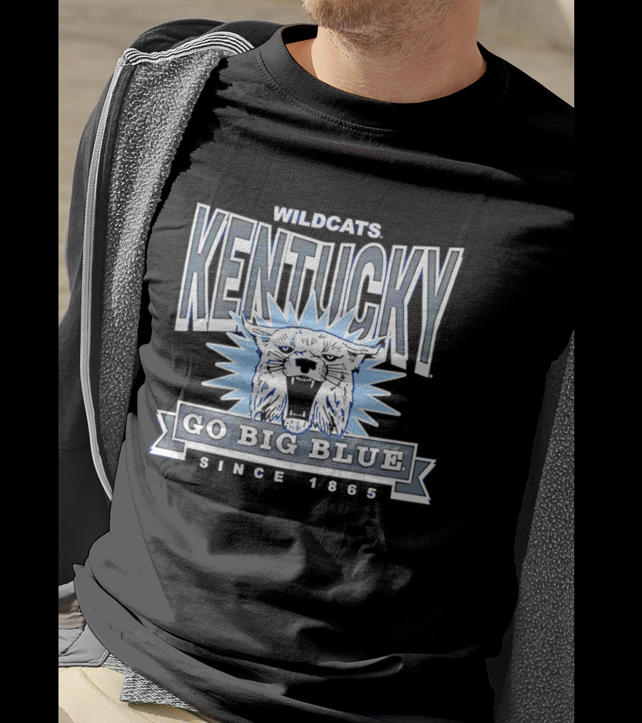 Kentucky Wildcats Go Big Blue Since 1865 Wildcat T-Shirt