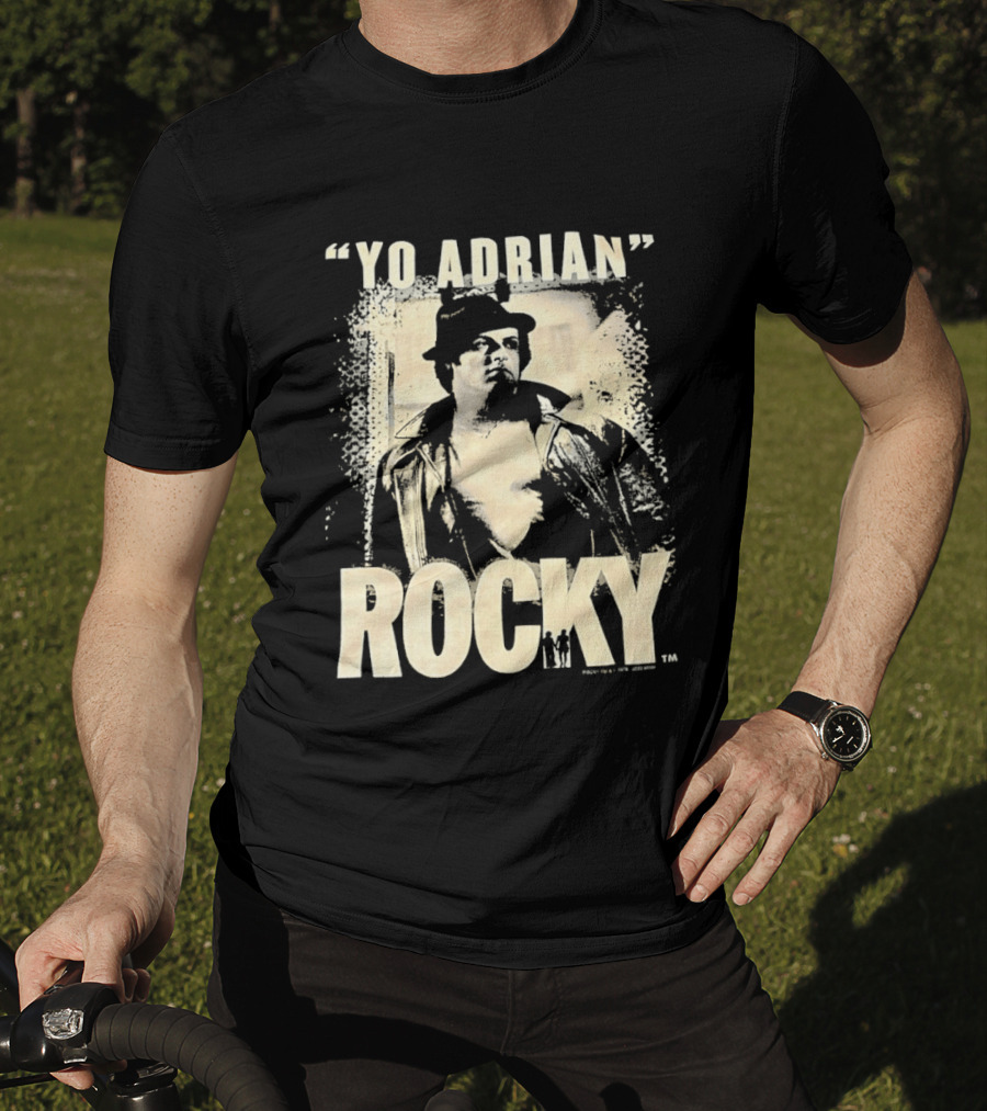 Yo Adrian Rocky Balboa Retro Movie T-Shirt