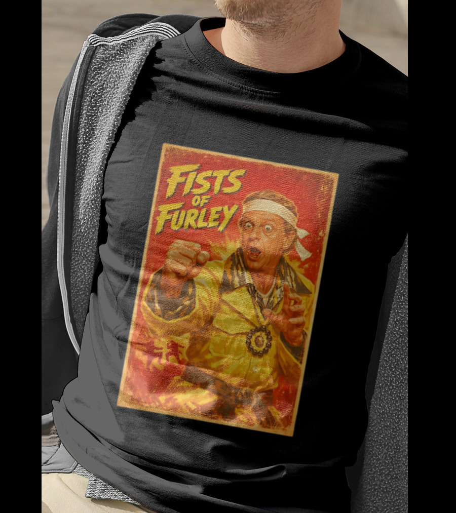 Fists Of Furley Retro Karate Kung Fu Master T-Shirt