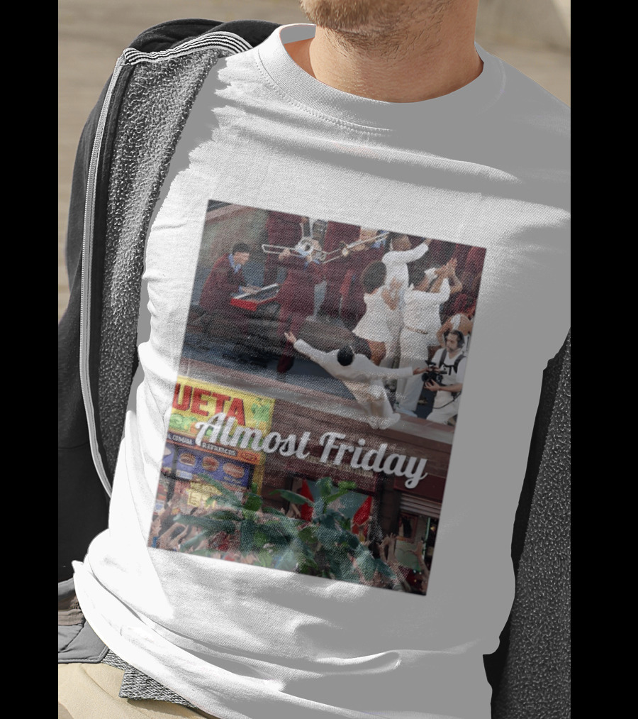Almost Friday Bad Bunny Un Verano Sin Ti Party Scene T-Shirt