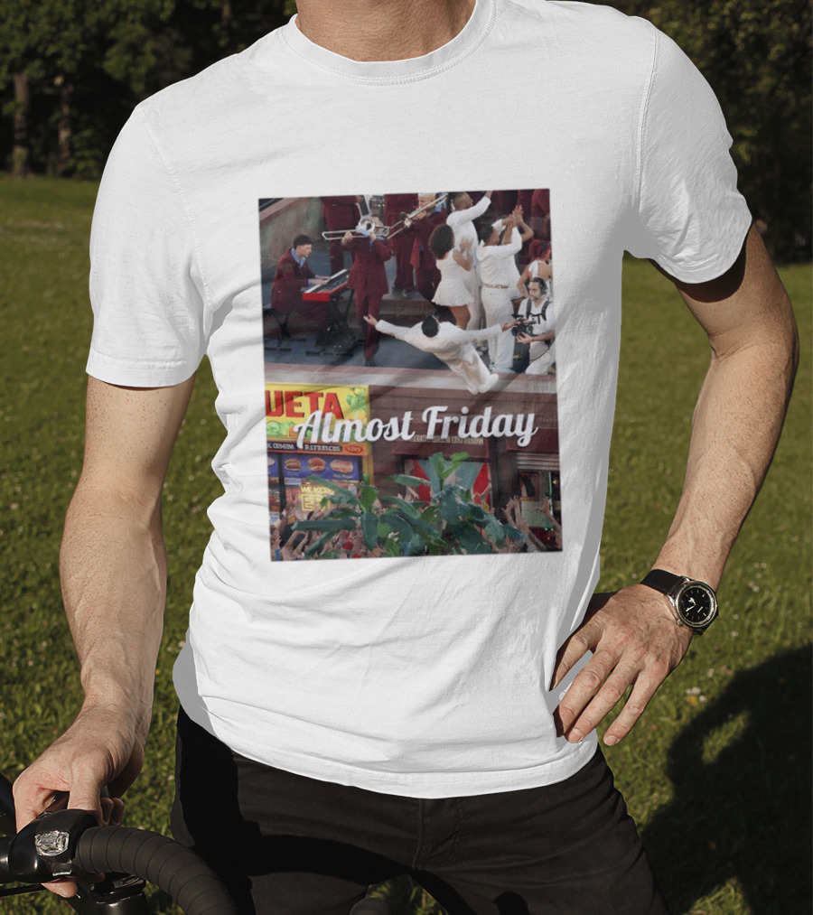 Almost Friday Bad Bunny Un Verano Sin Ti Party Scene T-Shirt