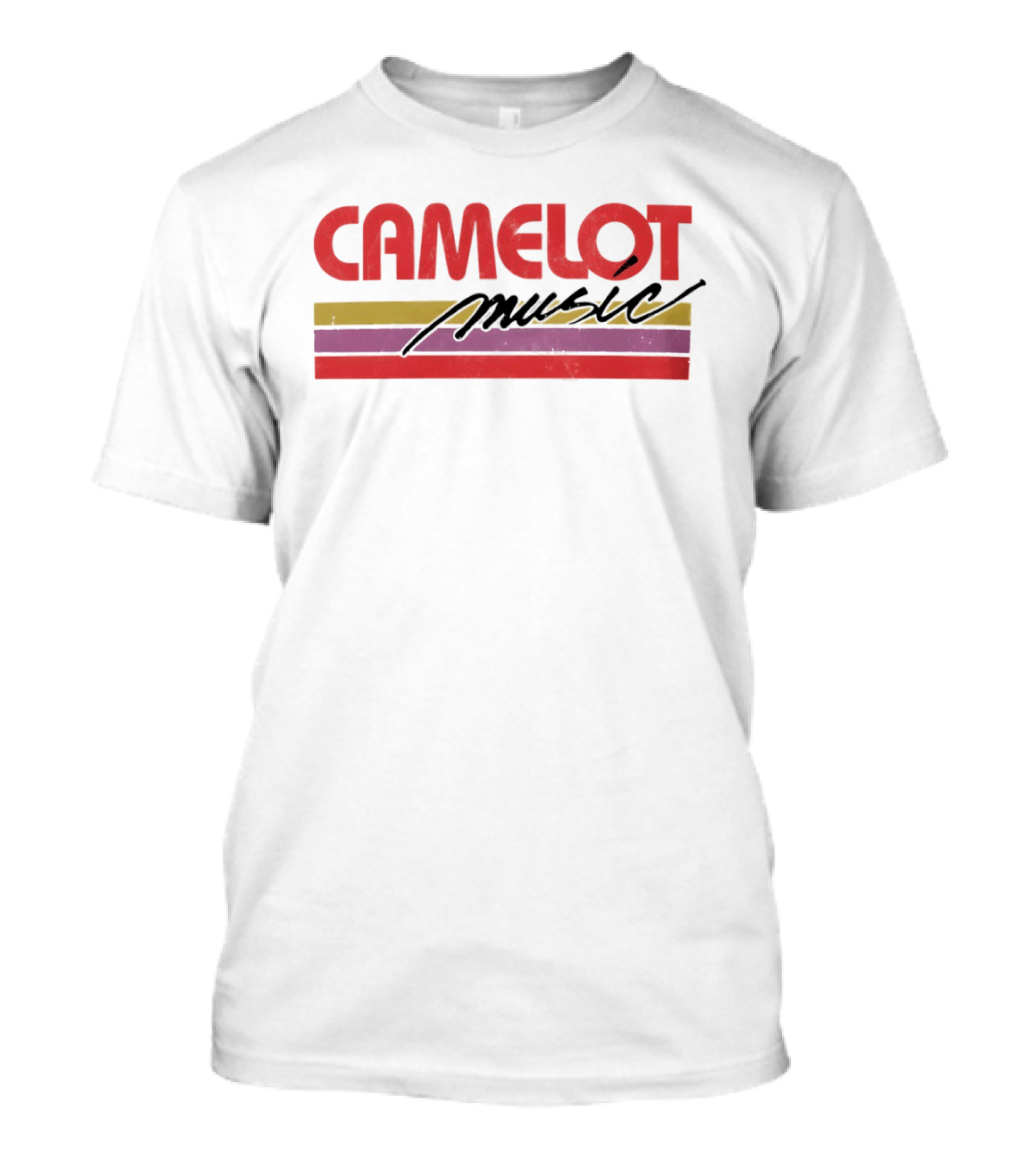 Camelot Music Retro Vintage Style Nostalgia T-Shirt