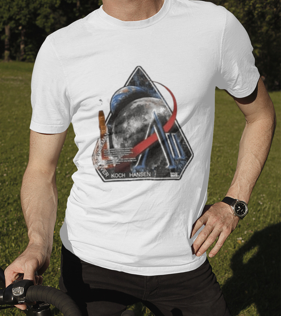 Ron Jon Cocoa Beach FL Artemis II Koch Hansen Moon Mission NASA Spaceship T-Shirt