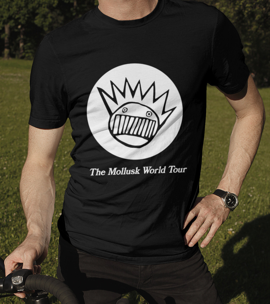Mollusk World Tour Iconic Logo Ween Band Merchandise T-Shirt