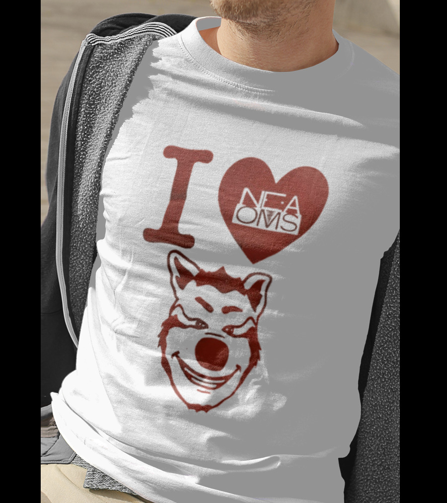 I Love NFAOMS Arkansas State Red Wolves Basketball T-Shirt