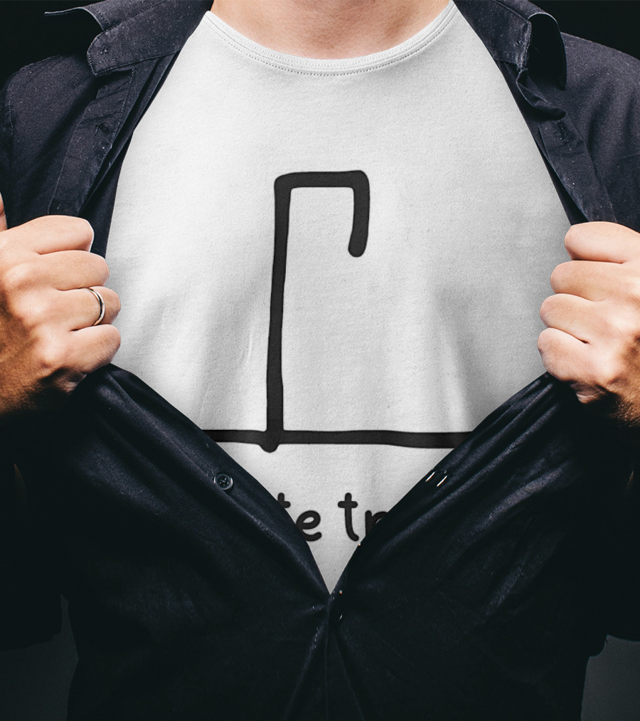 I Hate Trains Puzzle Hangman Game T-Shirt