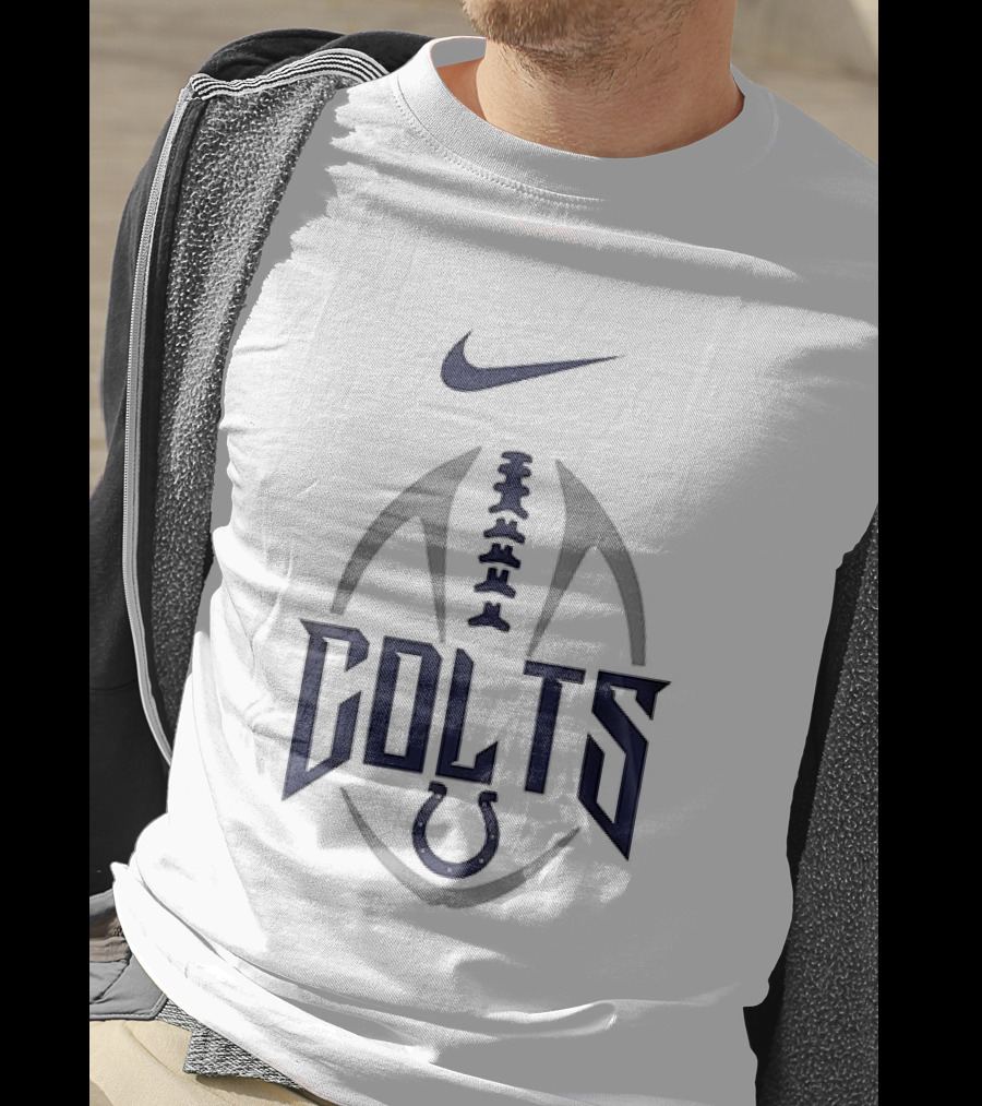 Indianapolis Colts Nike Drag Racing Football T-Shirt