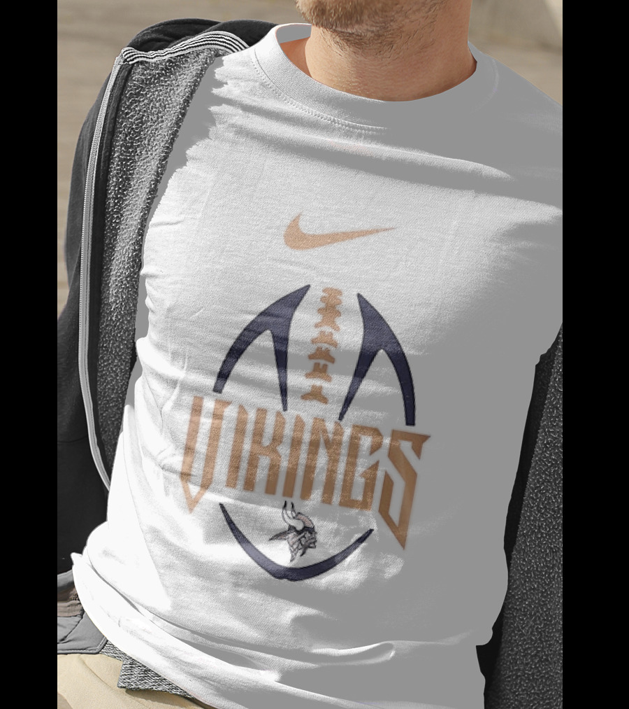 Minnesota Vikings Football Nike Collaboration T-Shirt
