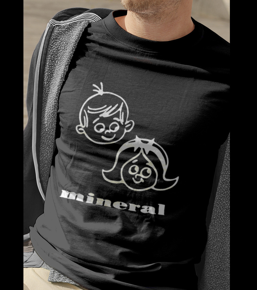 Mineral Midwest Emo Band Kids Face T-Shirt
