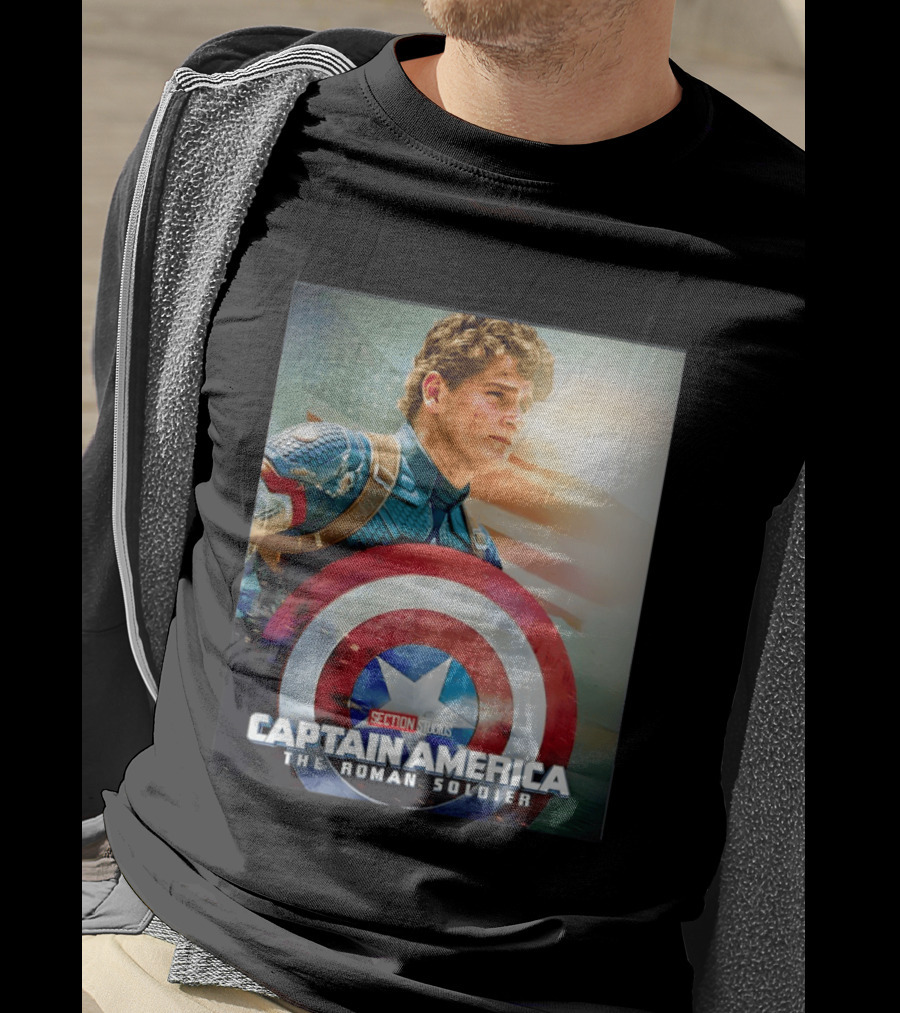 SECTION STUDIOS Captain America The Roman Soldier T-Shirt