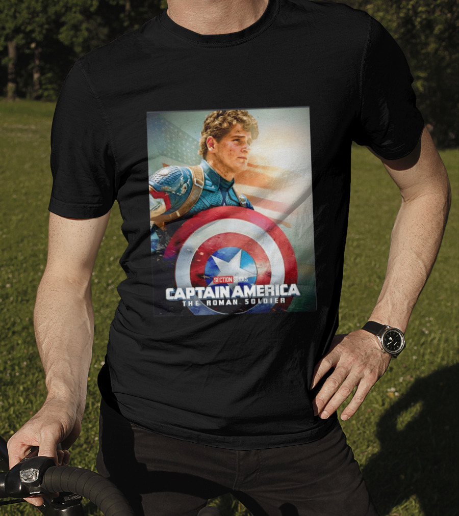 SECTION STUDIOS Captain America The Roman Soldier T-Shirt