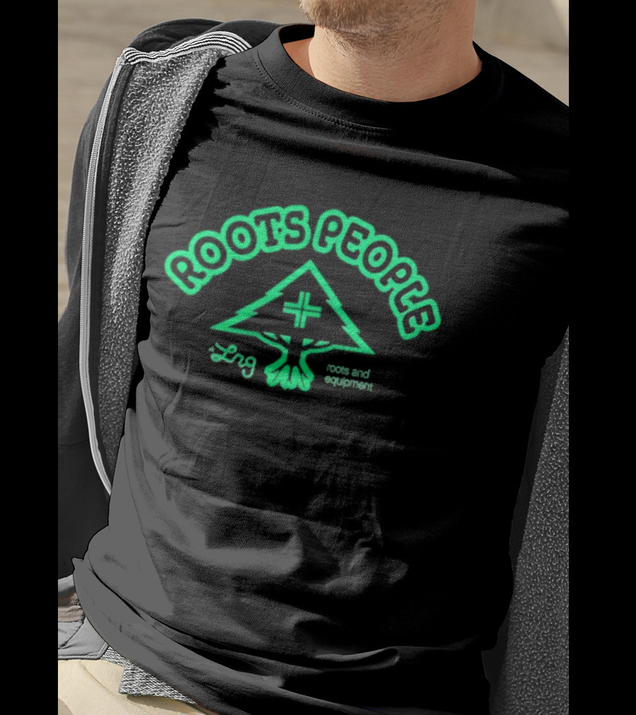 Roots People Lifted Research Group Roots And Equipment T-Shirt