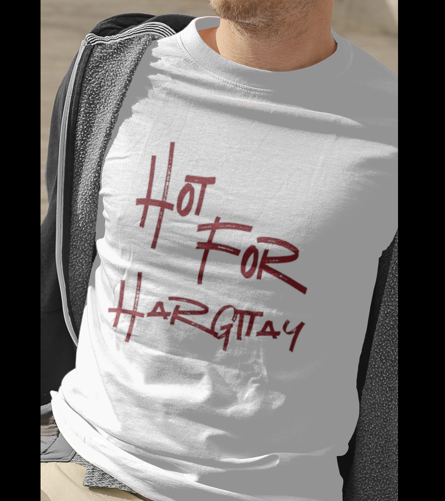 Hot For Hargitay Bold Red T-Shirt