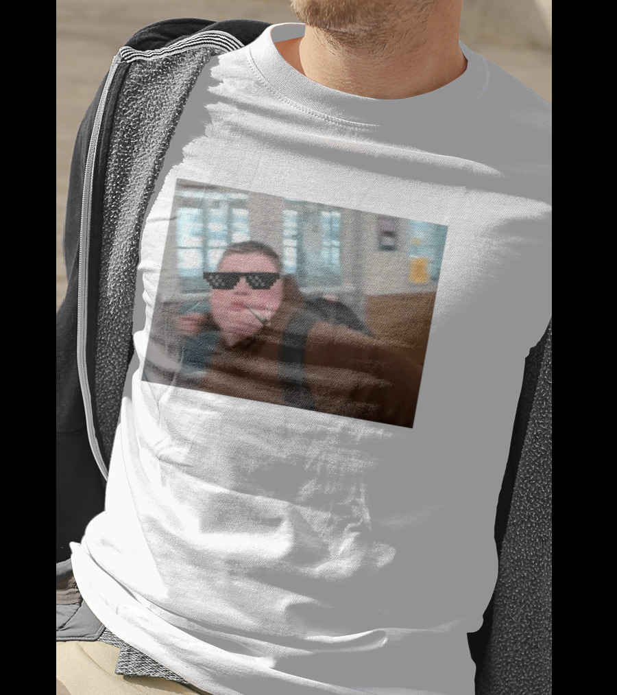 I Friggin Love This Kid Thug Life Meme Smoking Sunglasses T-Shirt