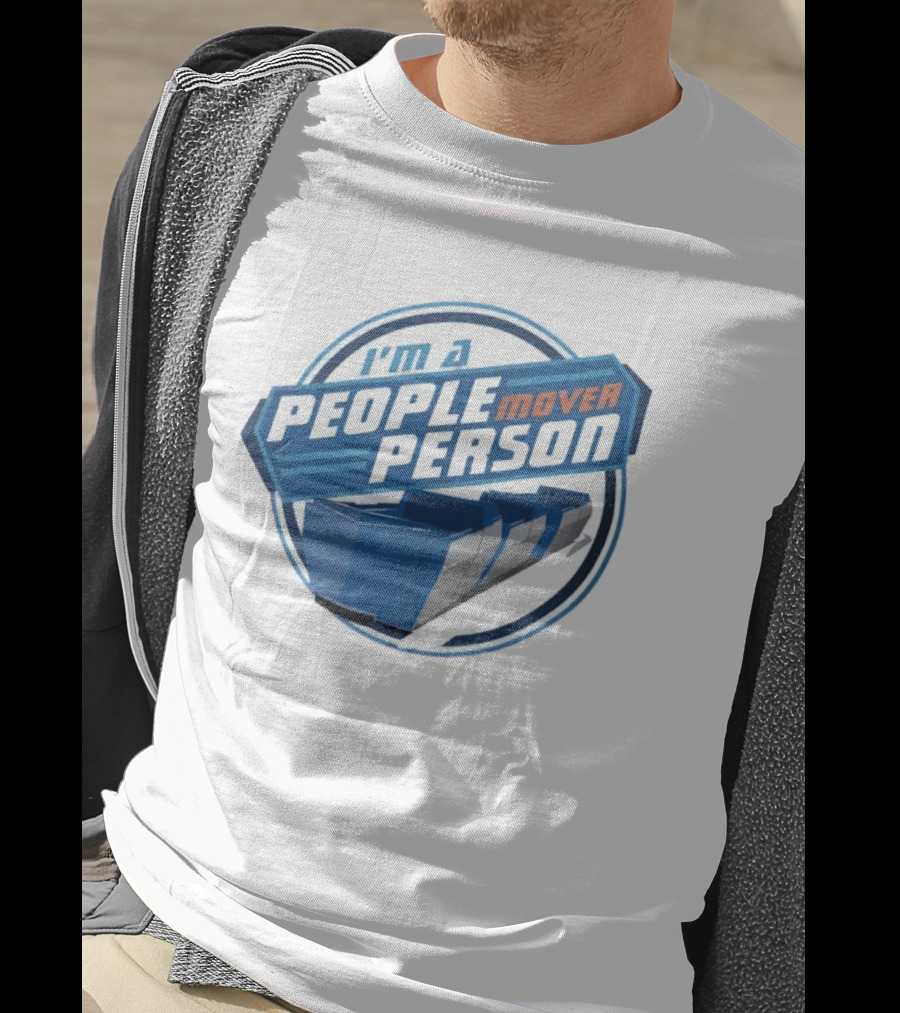I'm A People Mover Person Retro Style Transport T-Shirt