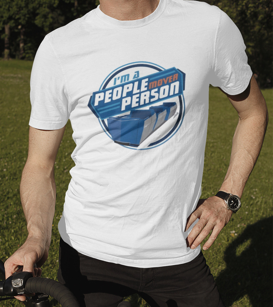 I'm A People Mover Person Retro Style Transport T-Shirt