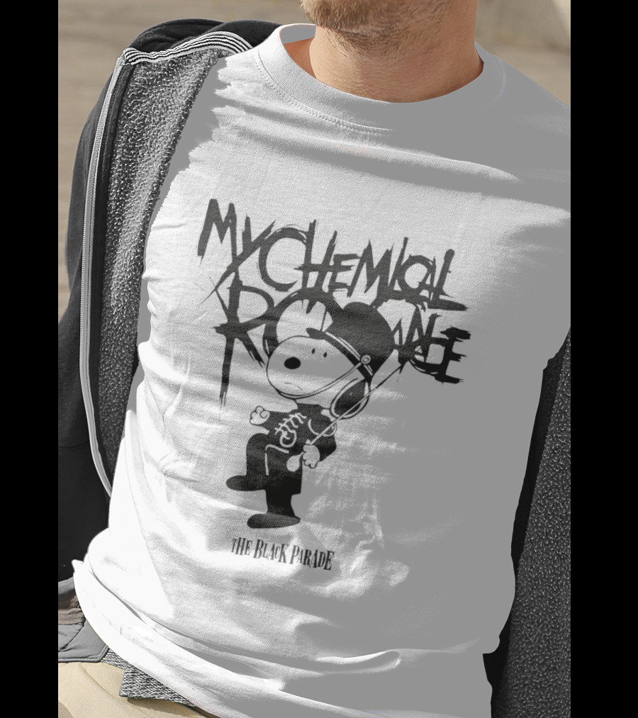 My Chemical Romance Snoopy The Black Parade Fan T-Shirt