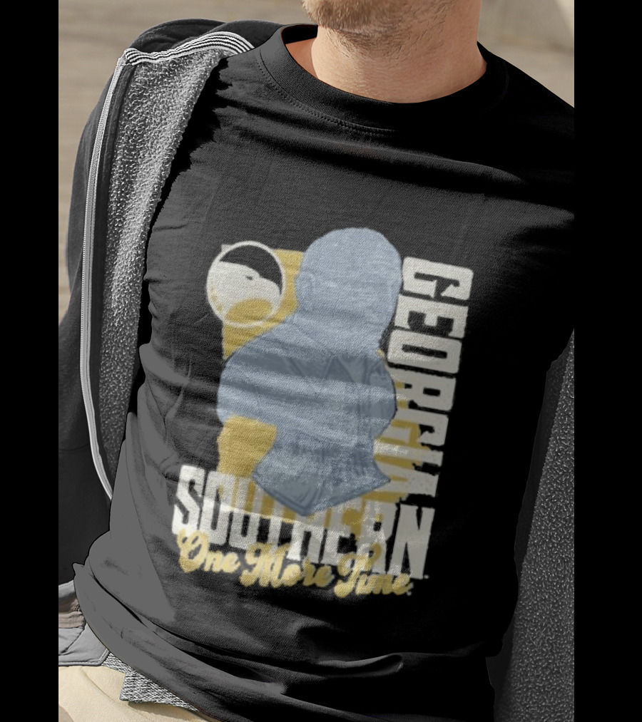 Georgia Southern Erk Russell Eagles One More Time Coach T-Shirt