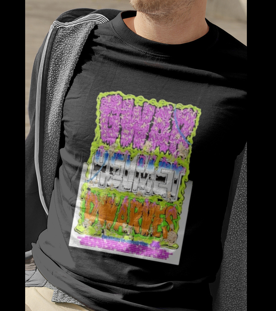 GWAR Helmet Dwarves 2025 Tour Dates And Locations T-Shirt