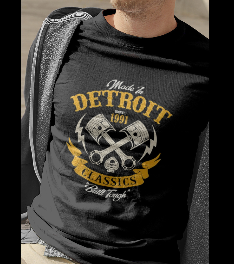 Made In Detroit Classics 1991 Built Tough T-Shirt