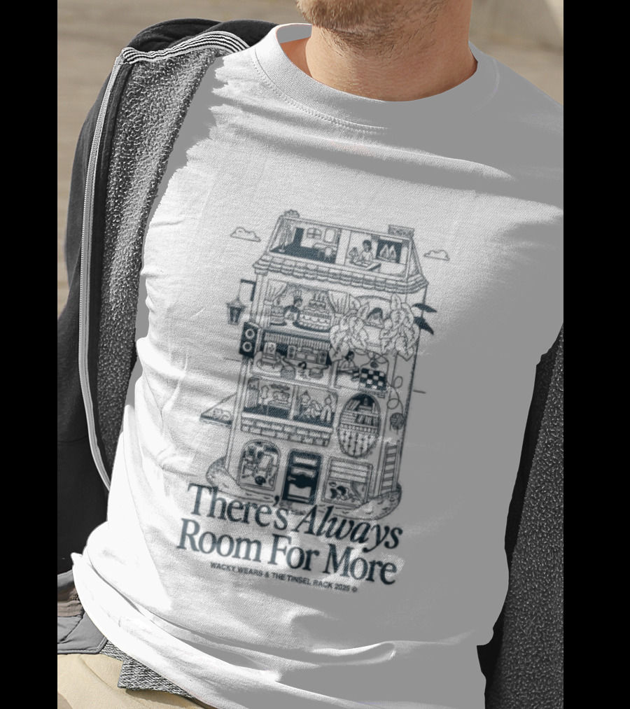 There's Always Room For More The Tinsel Rack Vending Machine T-Shirt