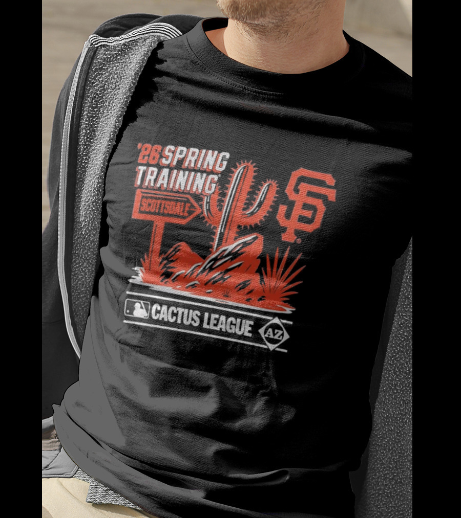 San Francisco Giants 2026 Spring Training Cactus League AZ MLB T-Shirt