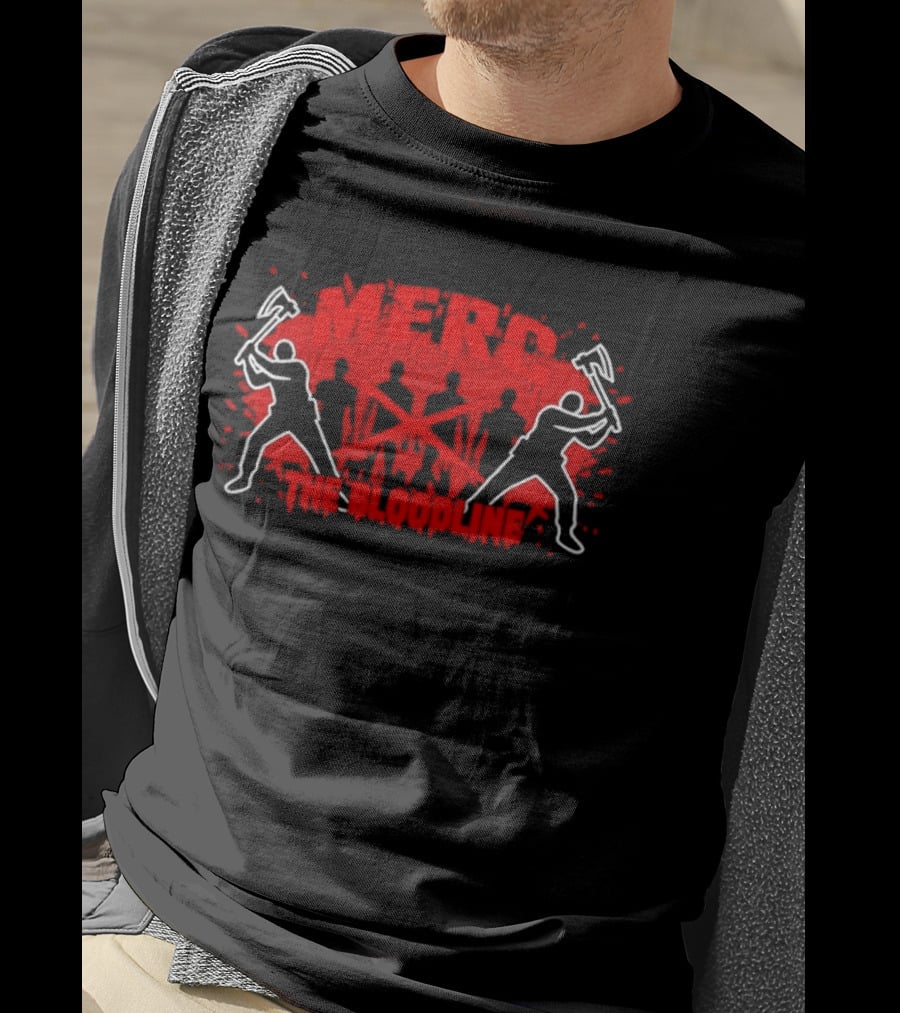Merc The Bloodlines Axe Fighters Red T-Shirt
