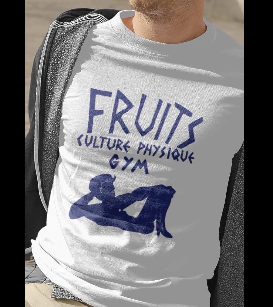 FRUITS Culture Physique Gym Silhouette Fitness T-Shirt