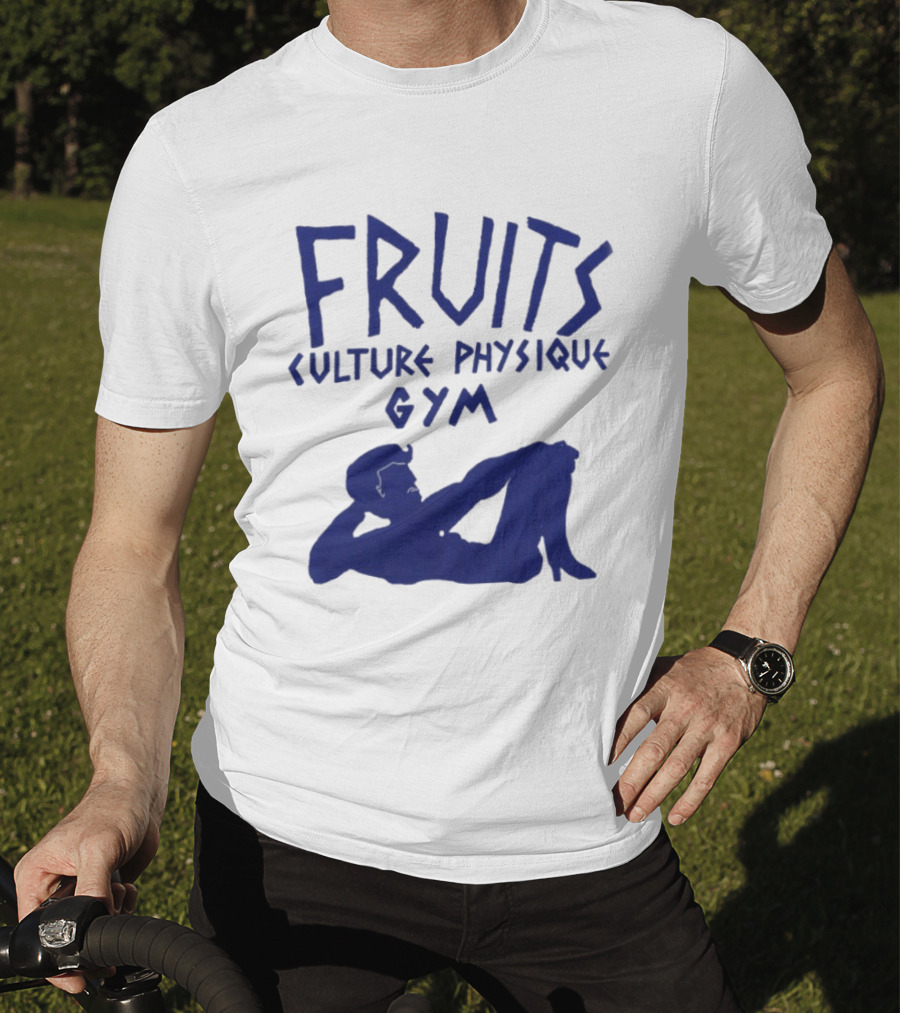 FRUITS Culture Physique Gym Silhouette Fitness T-Shirt
