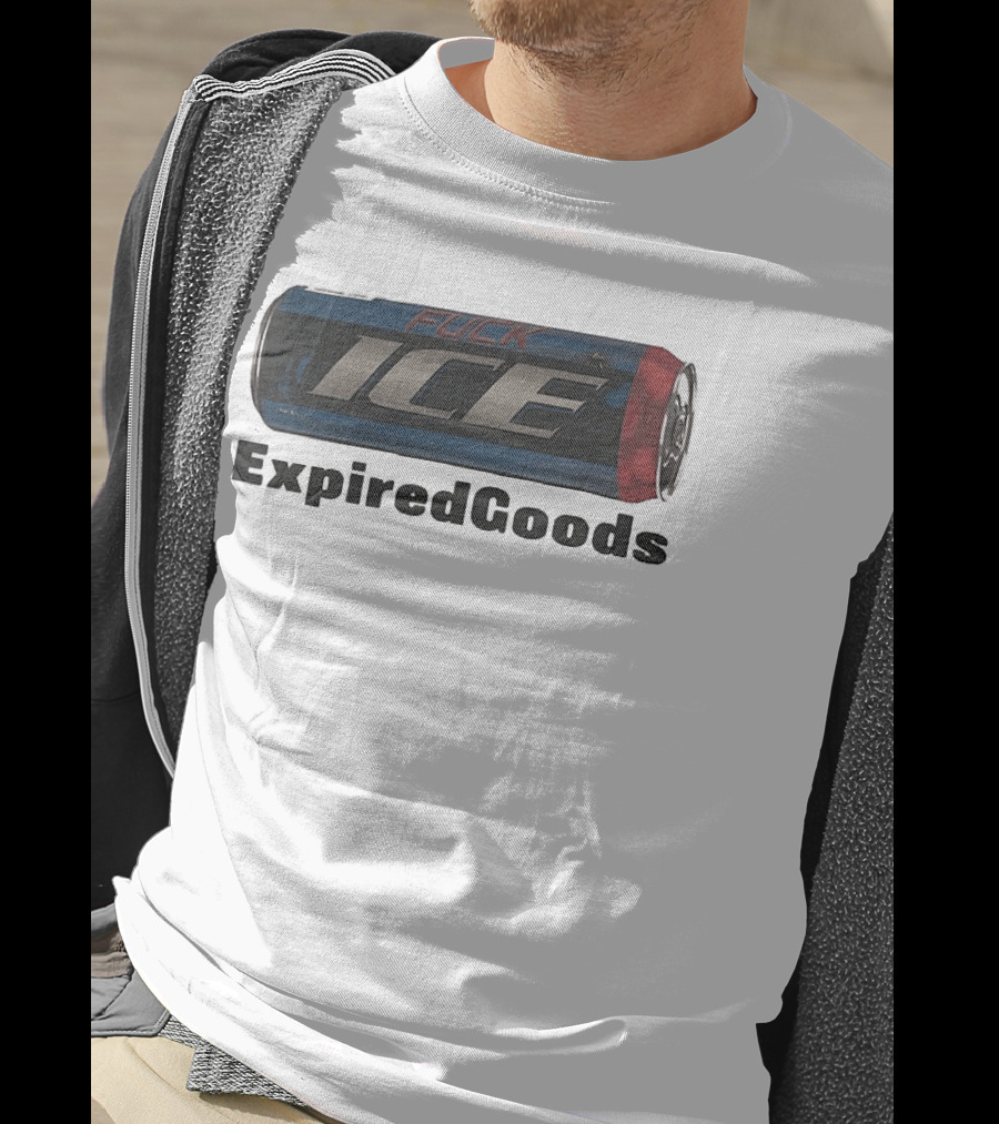 Expired Goods Fuck Ice Can Design Iconic Pop Culture T-Shirt