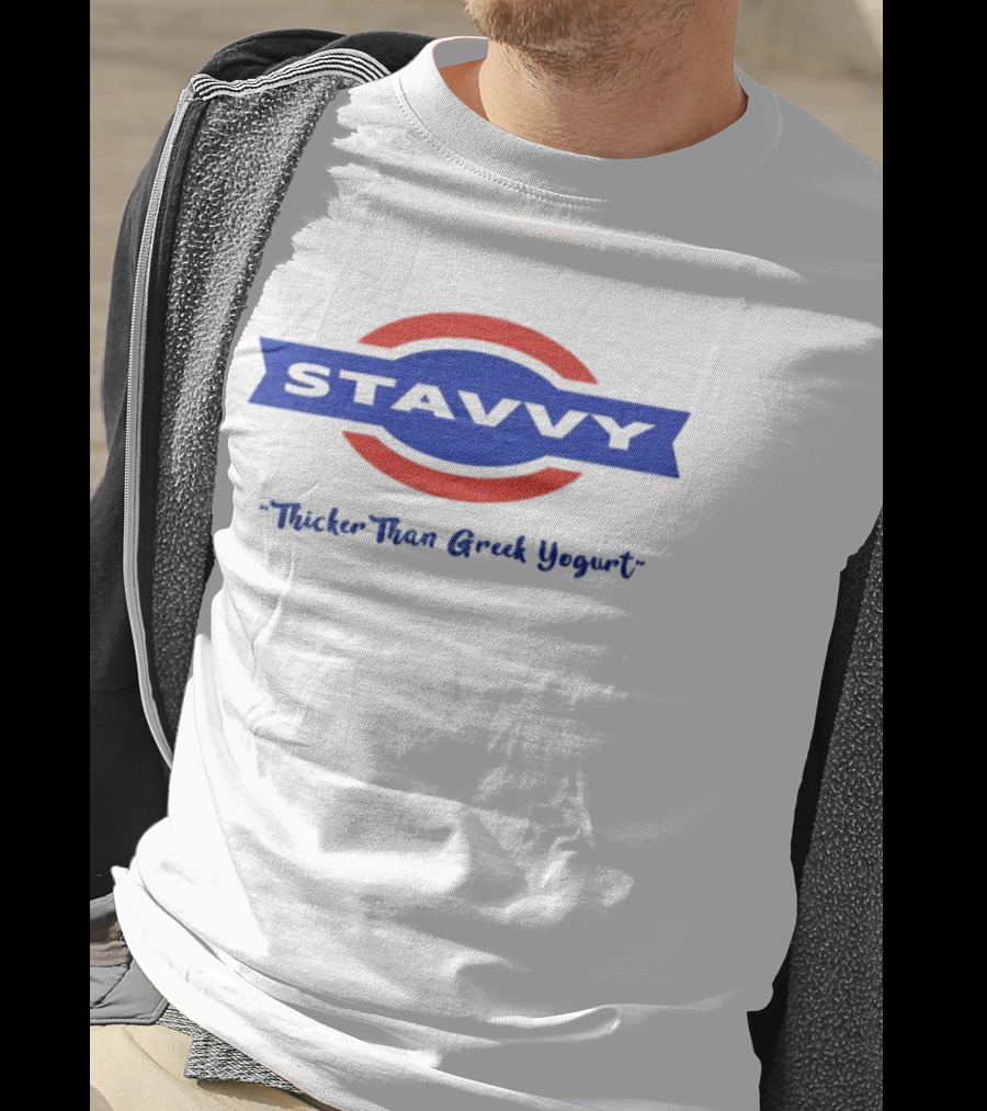 STAVVY Thicker Than Greek Yogurt T-Shirt