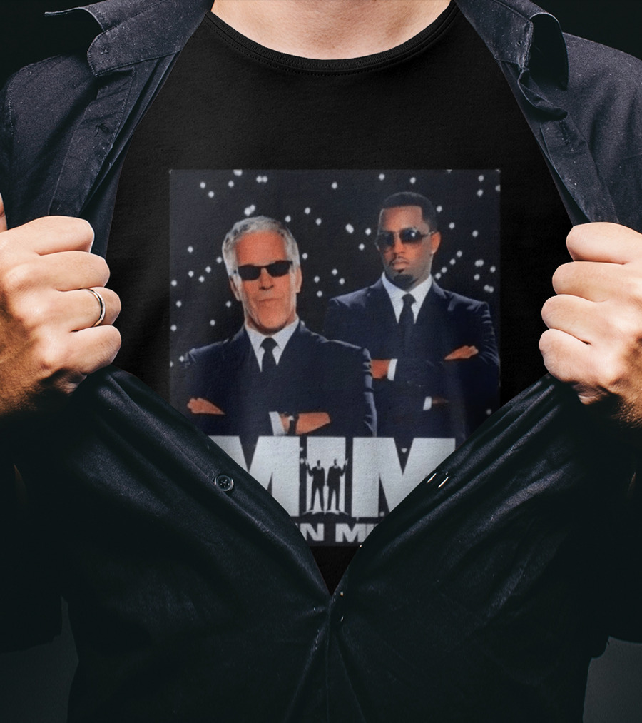 MiM Men In Minors Suit Sunglasses Stars T-Shirt