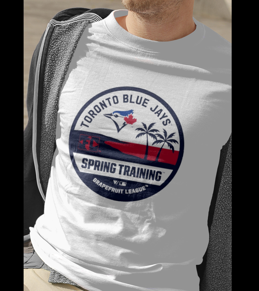 Toronto Blue Jays Spring Training Luxe Knit Palm Trees T-Shirt