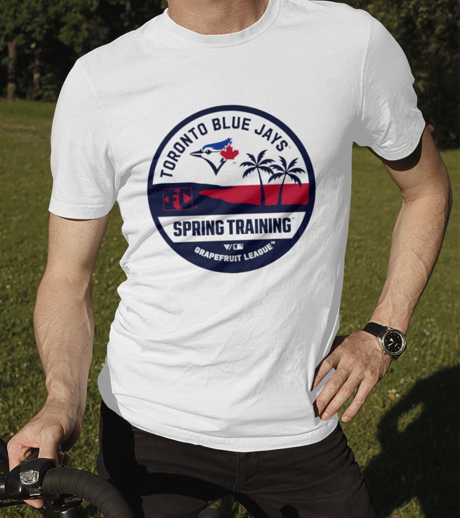 Toronto Blue Jays Spring Training Luxe Knit Palm Trees T-Shirt