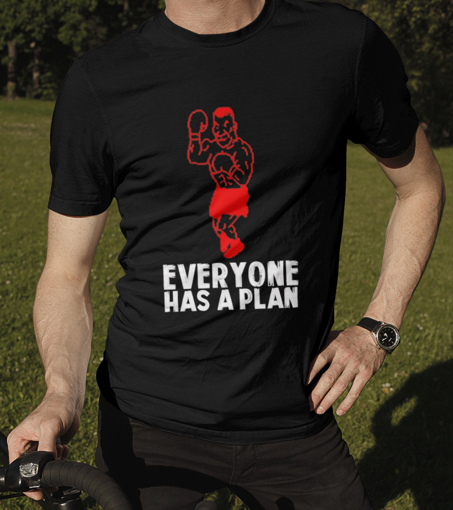 Everyone Has A Plan Punchout Video Game Boxing T-Shirt