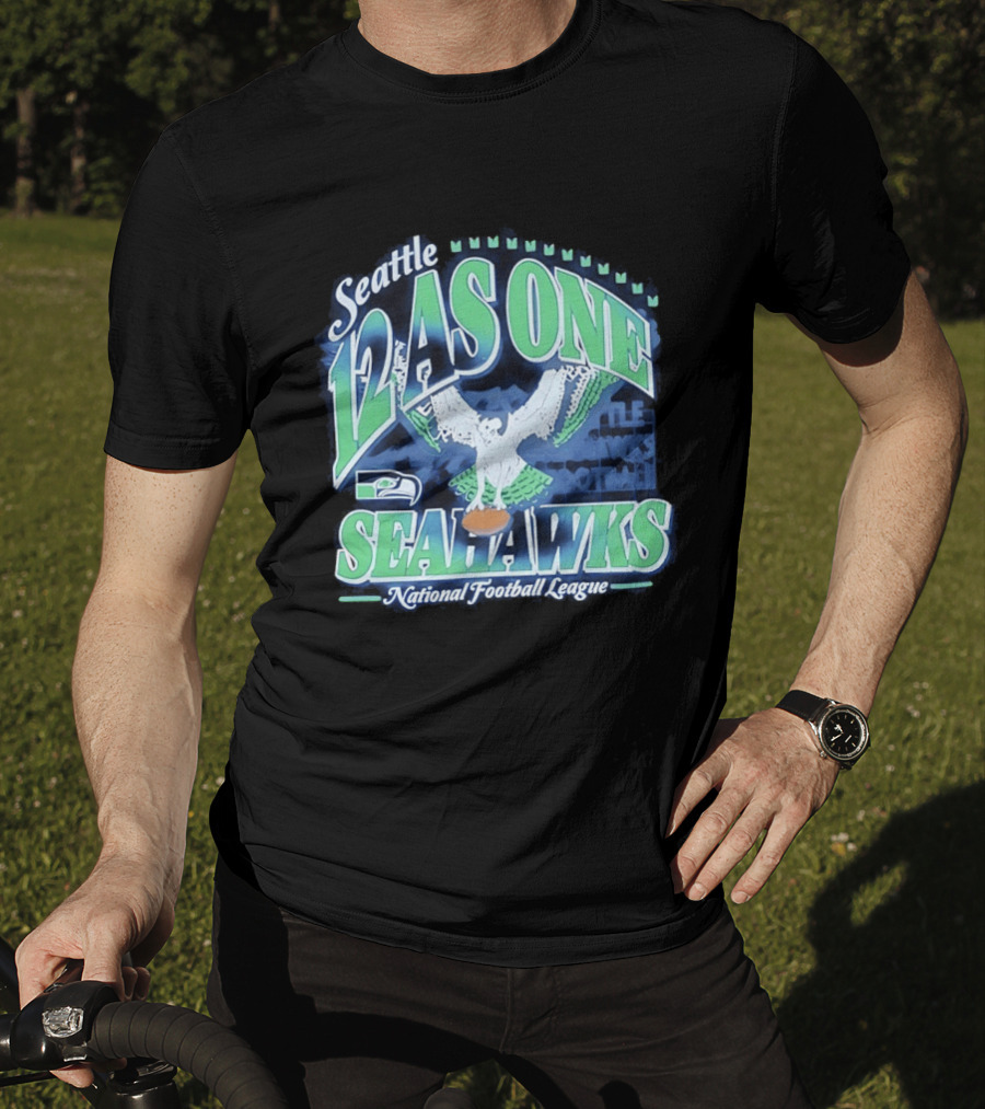 Seattle Seahawks 12 As One National Football League T-Shirt