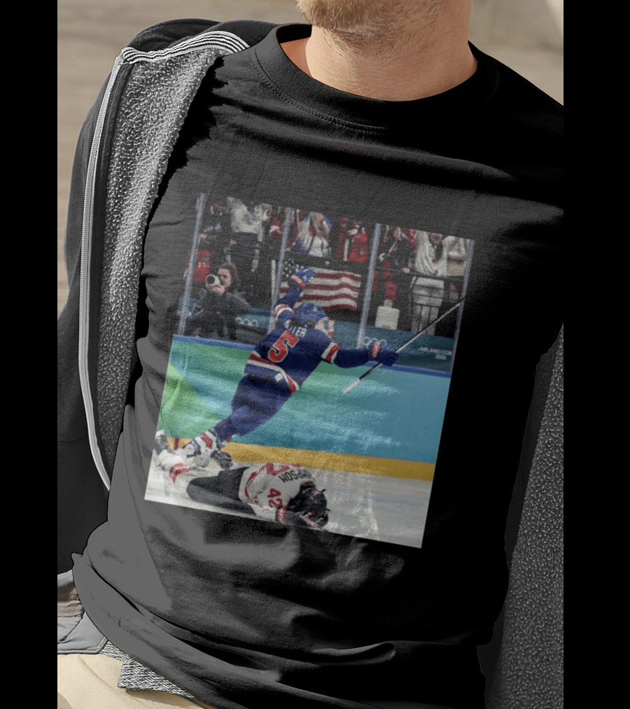 Team USA Women's Hockey Gold Win Milan 2026 Celebration T-Shirt