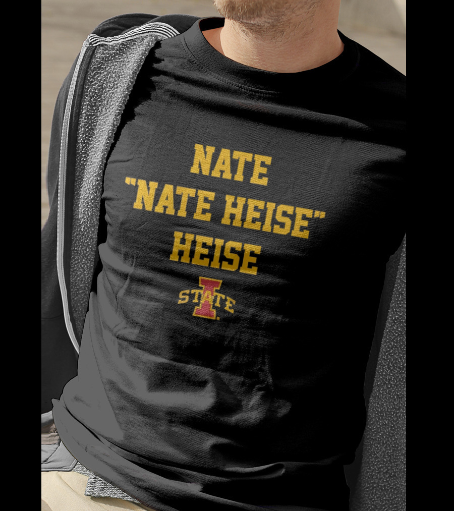Nate Nate Heise Heise Iowa State Cyclones T-Shirt