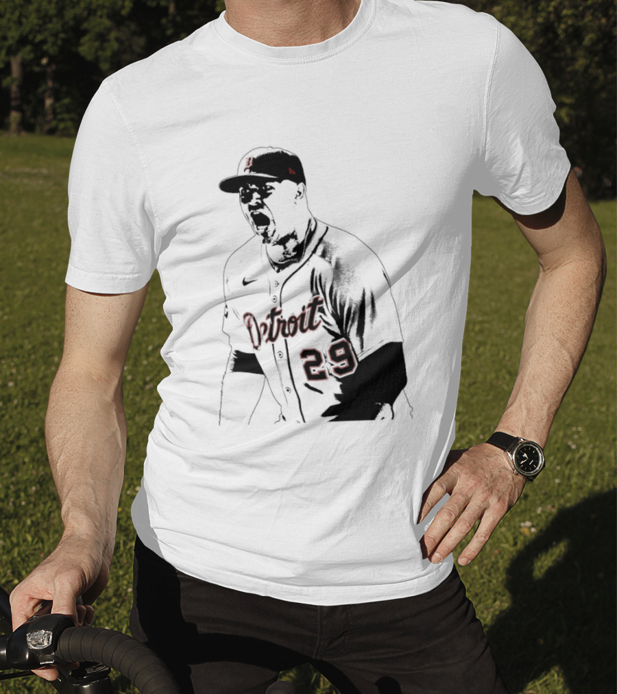 Detroit Tigers Tarik Skubal 29 Don't Tap T-Shirt