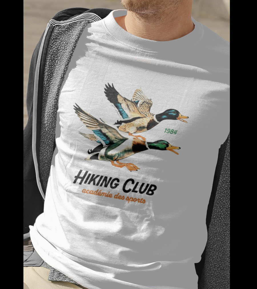 Hiking Club 1984 Academie Def Sports Ducks T-Shirt