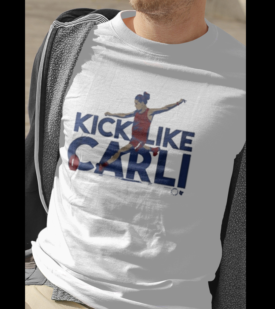 Kick Like Carli USWNT Player Soccer T-Shirt