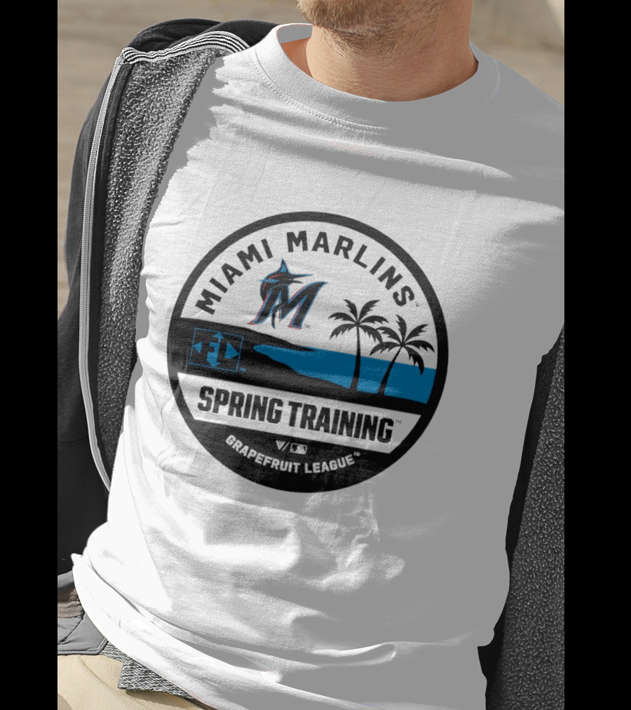 Miami Marlins Spring Training Grapefruit League Luxe Knit T-Shirt