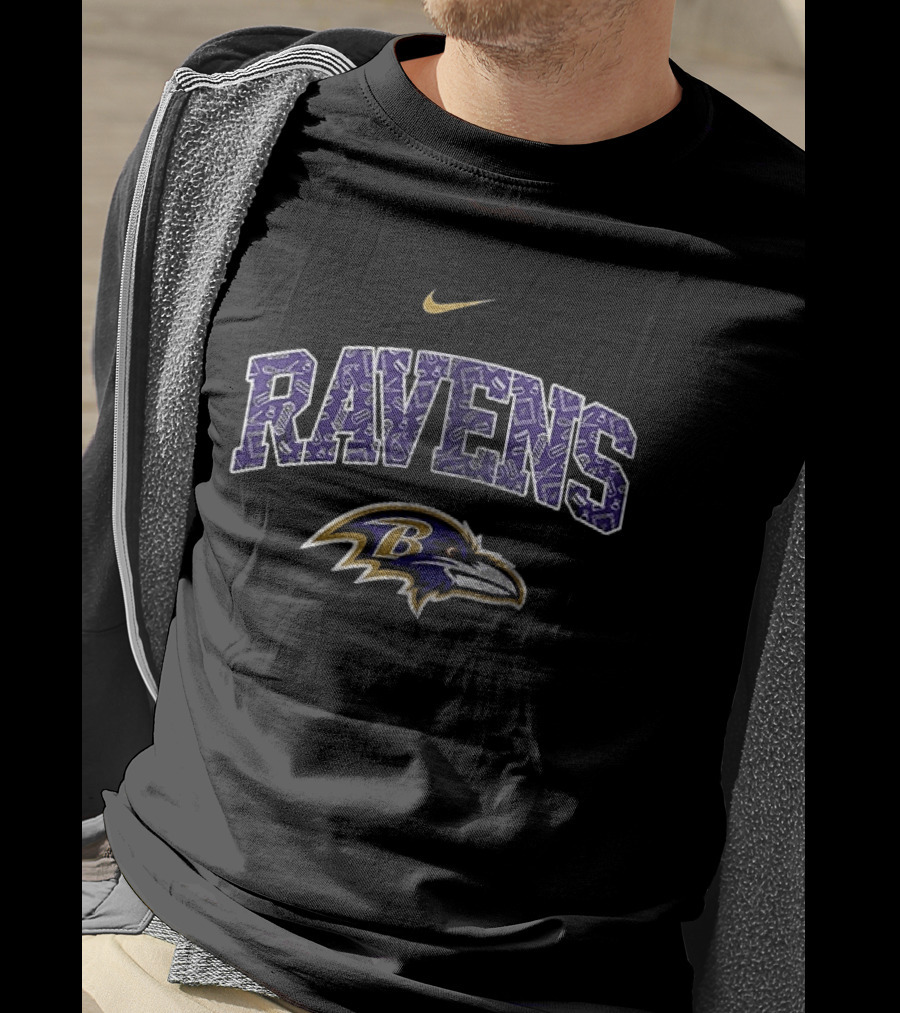 Baltimore Ravens Nike Barber Tools Ravens T-Shirt